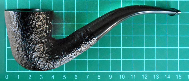 Dunhill - The White Spot Sandblast Smoking Pipe 